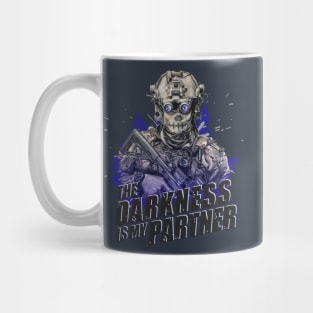 The Darkness is my Partner, Tacticool style Mug